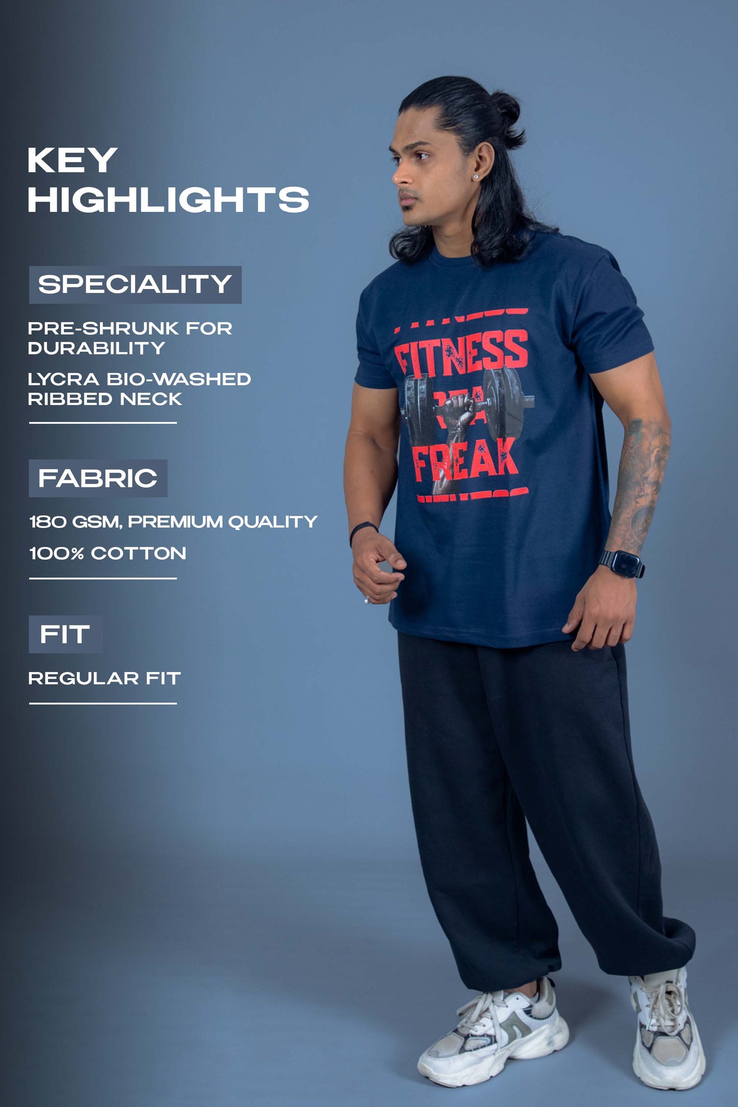Athletic wear – premium gym wear, sportswear, and performance activewear.