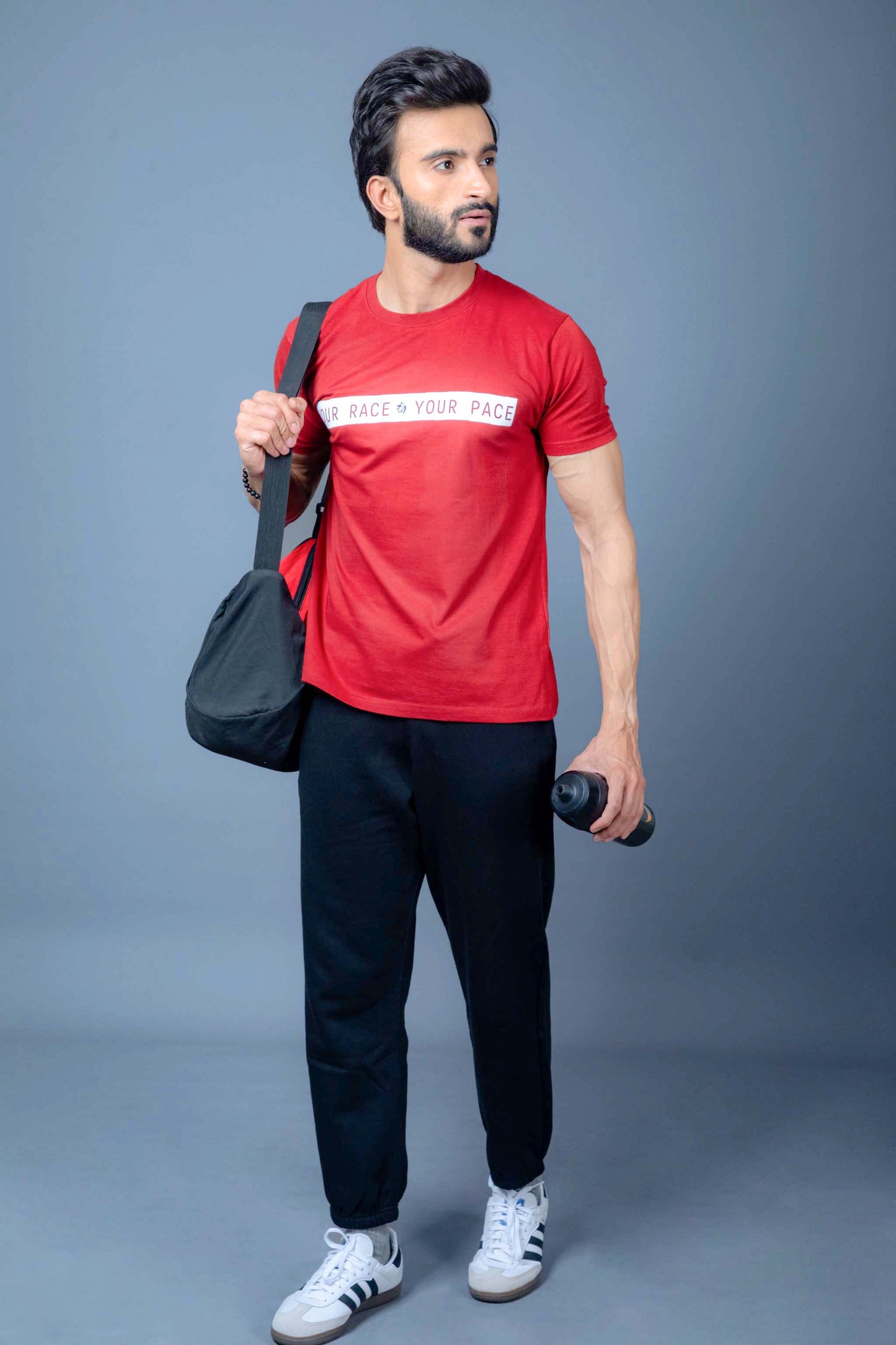 Affordable gym wear set – breathable and sweat-wicking fabric for workouts