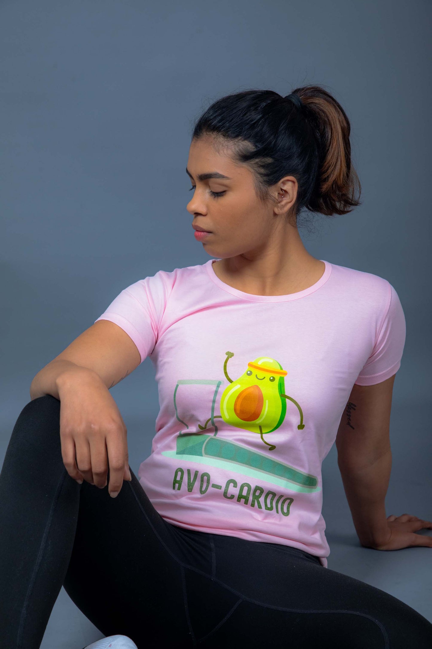 Woman wearing a trendy exercise dress, designed for gym workouts, yoga, and outdoor activities
