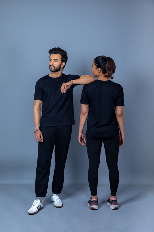 Premium male gym wear designed for flexibility, moisture-wicking, and maximum workout efficiency