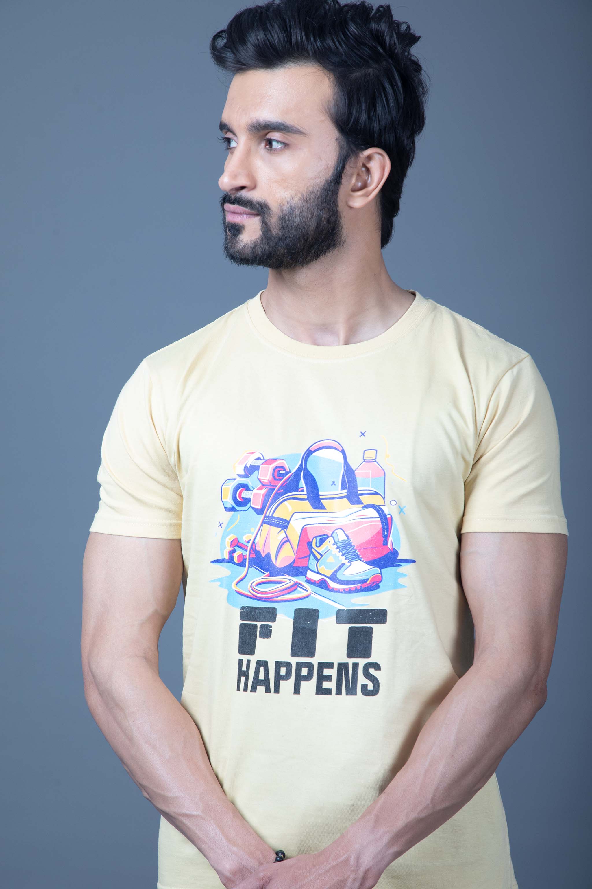 Fit Happens Beige: Stay Ready, Stay Stylish, Stay Strong