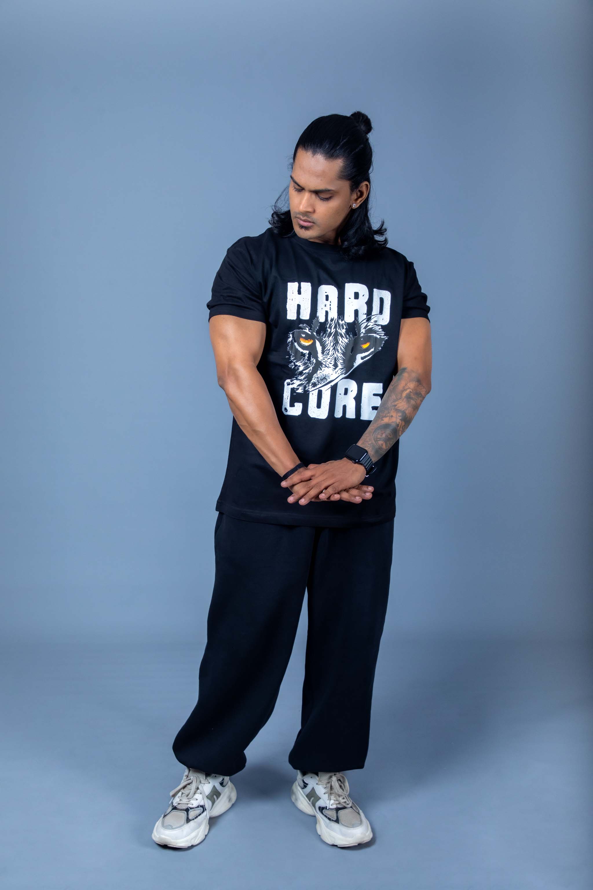 Hard Core Black: Strength, Grit & Relentless Power