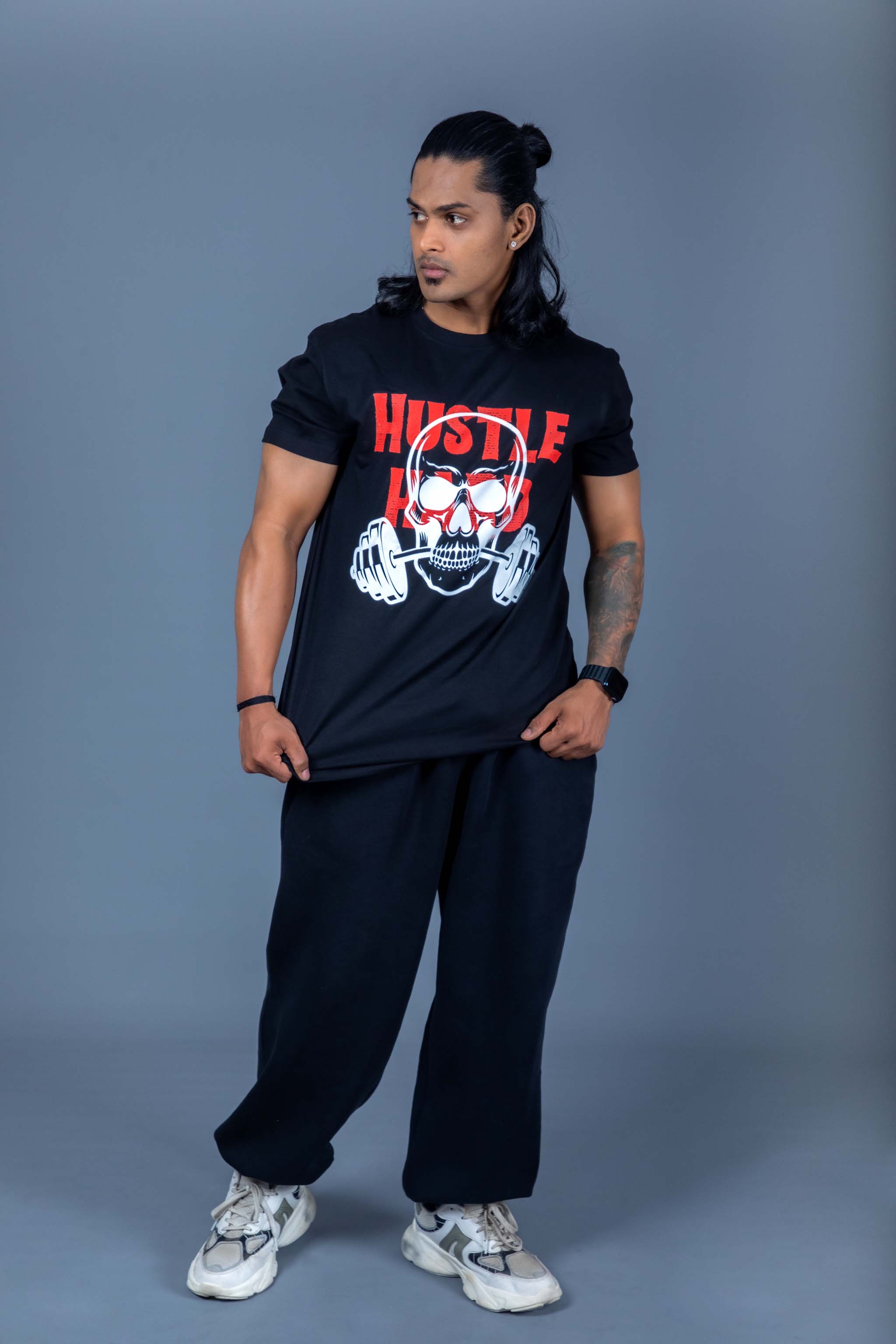 Hustle Hard Black – Stay Hungry, Stay Driven