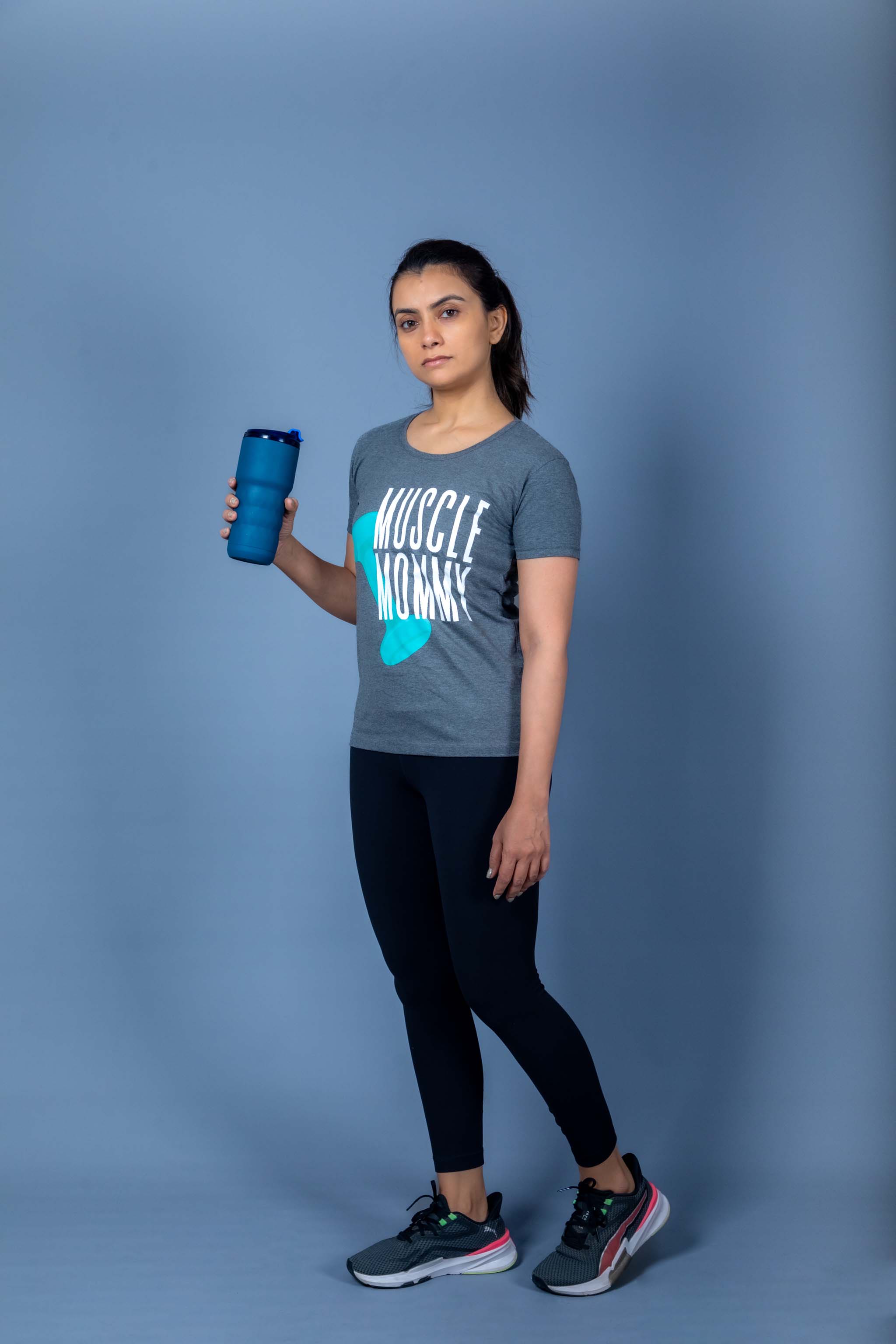 Muscle Mommy Charcoal Melange – Strength Looks This Good