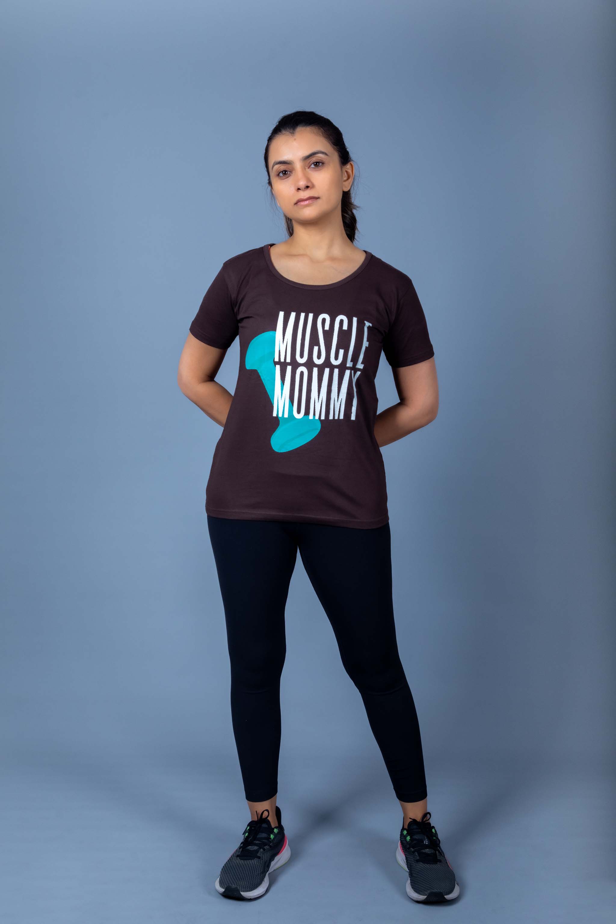 Muscle Mommy Bright Coffee Brown: Strength, Power & Unstoppable Confidence