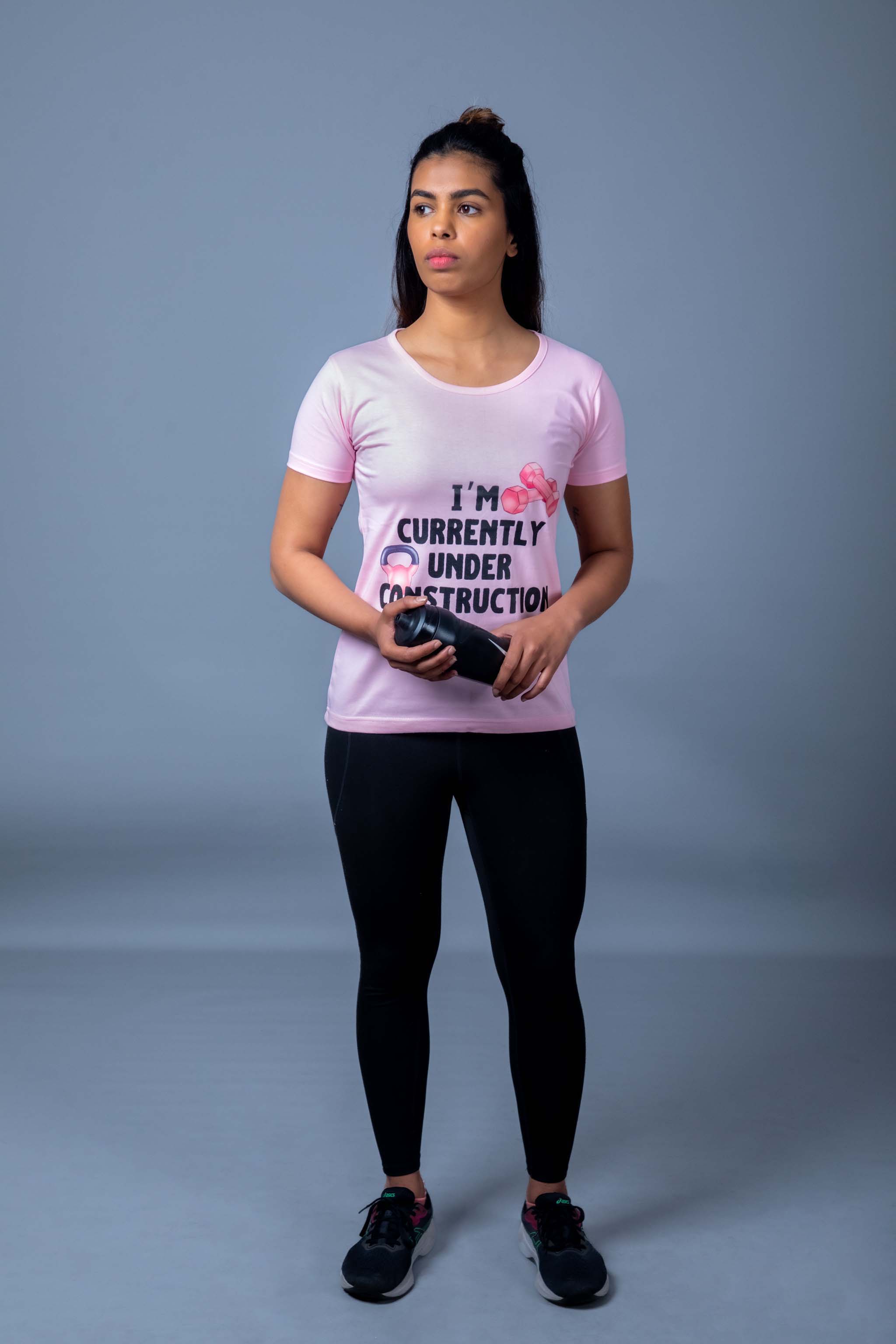 Under Construction Light Baby Pink – Building Strength, One Rep at a Time
