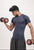 SHORT SLEEVE COMPRESSION NAVY