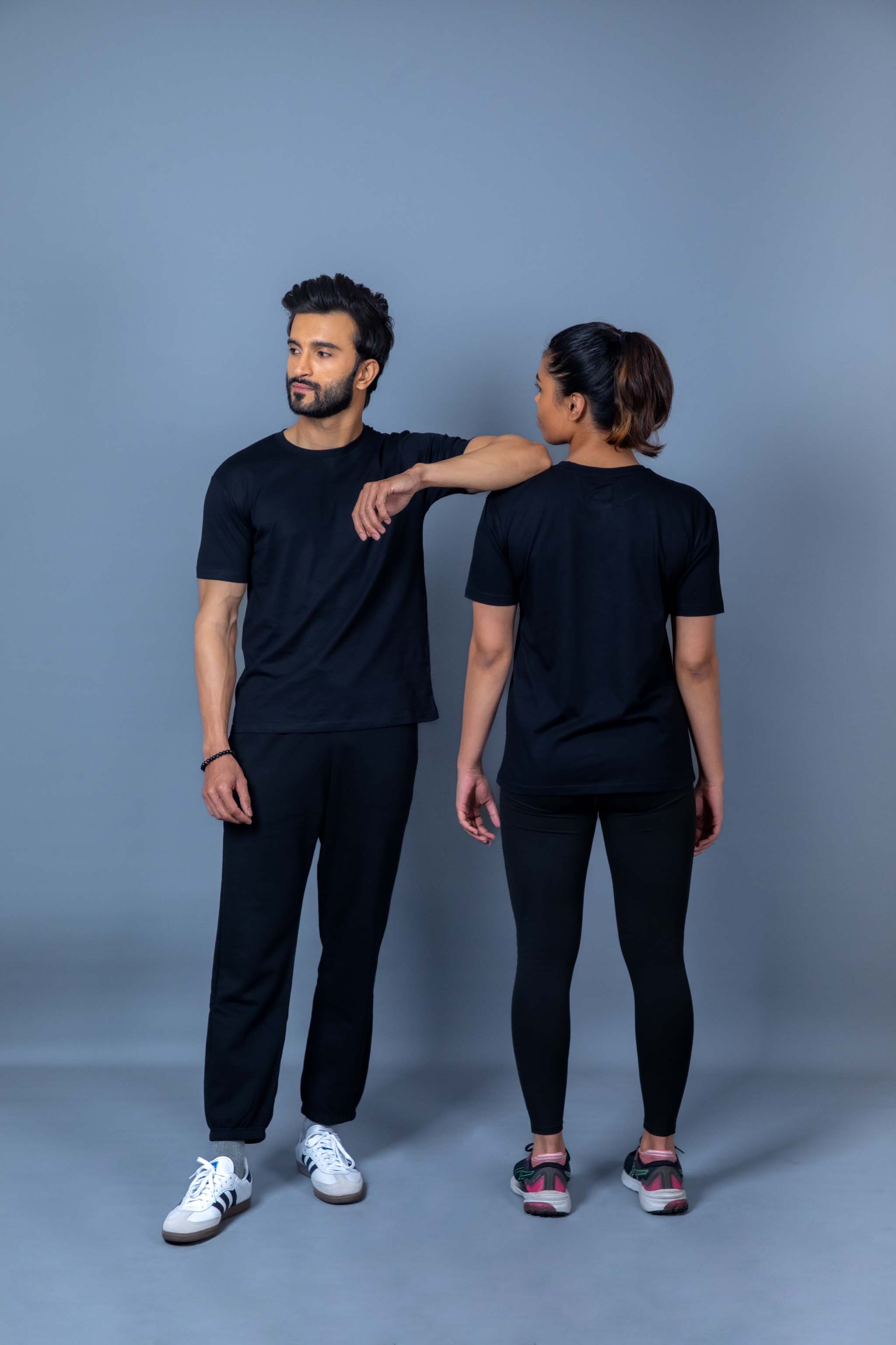 Premium male gym wear designed for flexibility, moisture-wicking, and maximum workout efficiency

