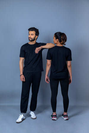 Premium male gym wear designed for flexibility, moisture-wicking, and maximum workout efficiency
